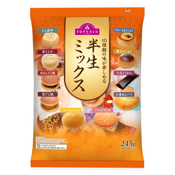 【トップバリュ】半生ミックス　２４５ｇ　（×12）|mvm-001-4549741649148-12 商品サムネイル