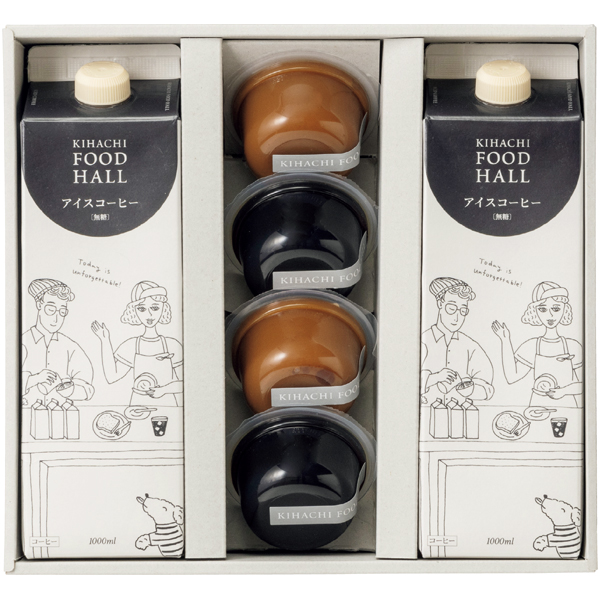 KIHACHI FOOD HALL　アイスコーヒー＆コーヒーゼリーセット【067096】【夏ギフト】 商品サムネイル