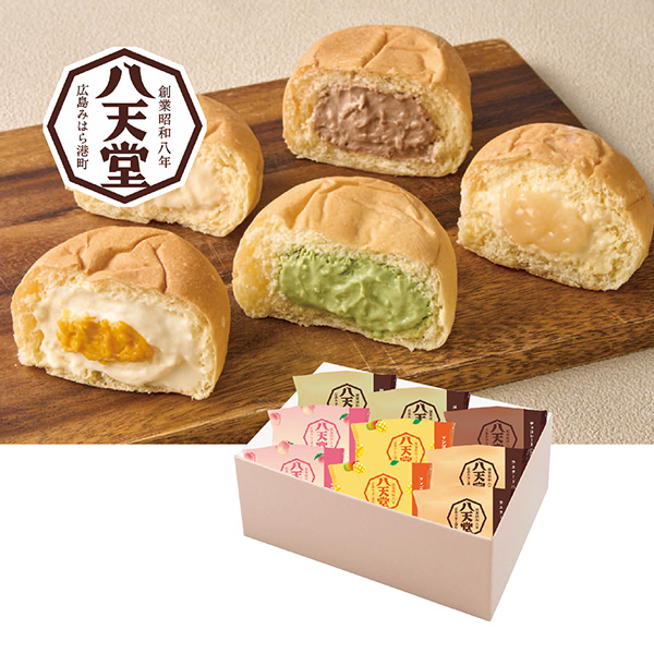 [送料込み] 「八天堂」くりーむパン詰合せ　SM056 【427119】【夏ギフト★】 商品サムネイル