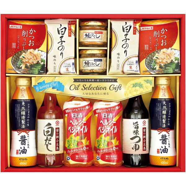 日清オイル＆調味料バラエティギフト【冬】【154028】 商品サムネイル
