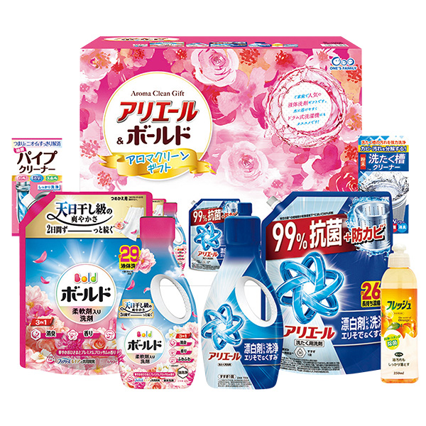 ☆アリエール＆ボールド アロマクリーンギフト【139047】 商品サムネイル