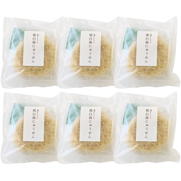 東京 目黒「鳥しき」監修 鶏白湯にゅうめんセット【002743】【たべたい!】 商品サムネイル