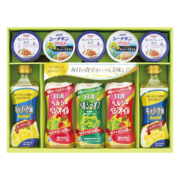☆日清オイル＆はごろもシーフードバラエティギフト【143022】 商品サムネイル
