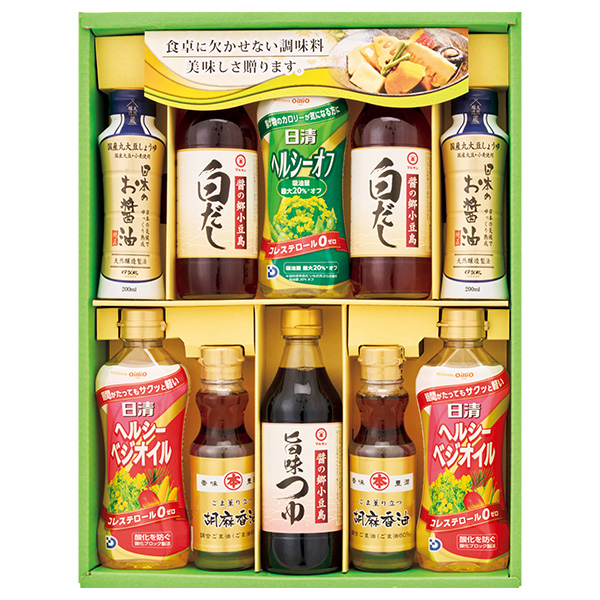 ☆日清オイル＆和調味料ギフト【142041】 商品サムネイル
