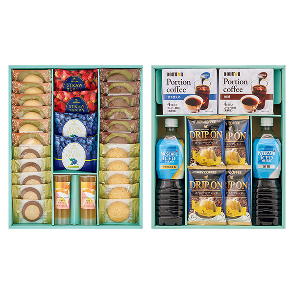 ☆ネスカフェ＆ドトール＆京都ラ・バンヴェント コーヒーと焼菓子セット【142014】 商品サムネイル