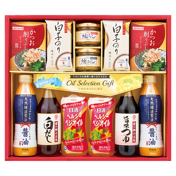 ☆日清オイル＆調味料バラエティギフト【140016】 商品サムネイル