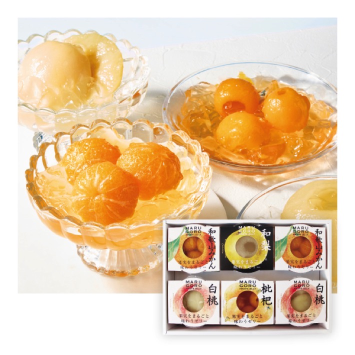 ★[小南農園]果実をまるごと味わうゼリーセット【427094】 商品サムネイル