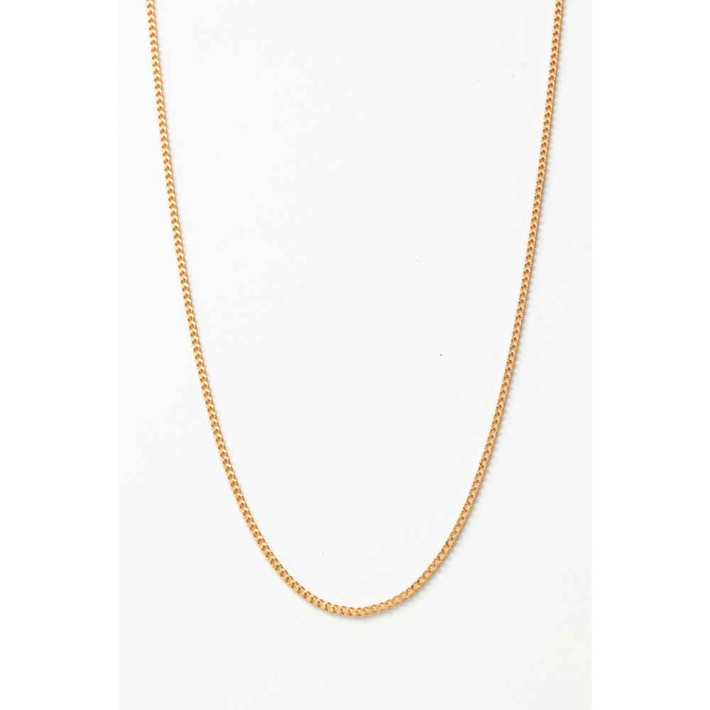 18金喜平２面シングル編みネックレス約1.5ｇ　長さ約45cm【133067】 商品サムネイル