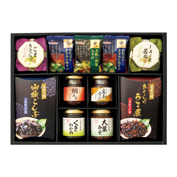 ☆【早得】 酒悦＆磯じまん ごはんのお供詰合せ 【143068】 商品サムネイル
