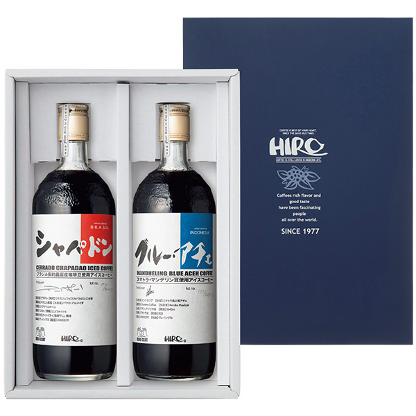 [ヒロコーヒー]契約農園産アイスコーヒー2本セット【002770】 商品サムネイル