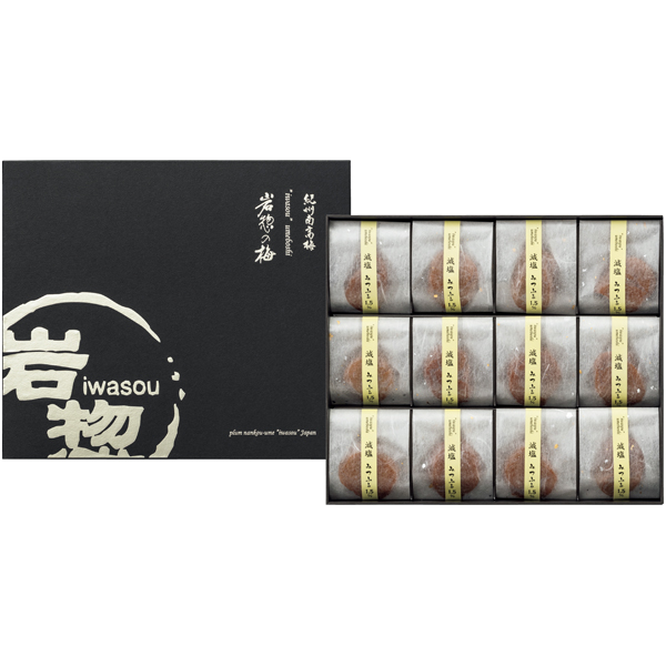 岩惣　紀州産南高梅みつふる一粒梅12粒【123116】【夏ギフト】 商品サムネイル