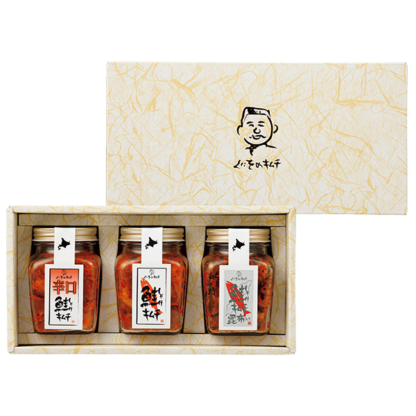[くにをの鮭キムチ]鮭3種セット【002743】 商品サムネイル