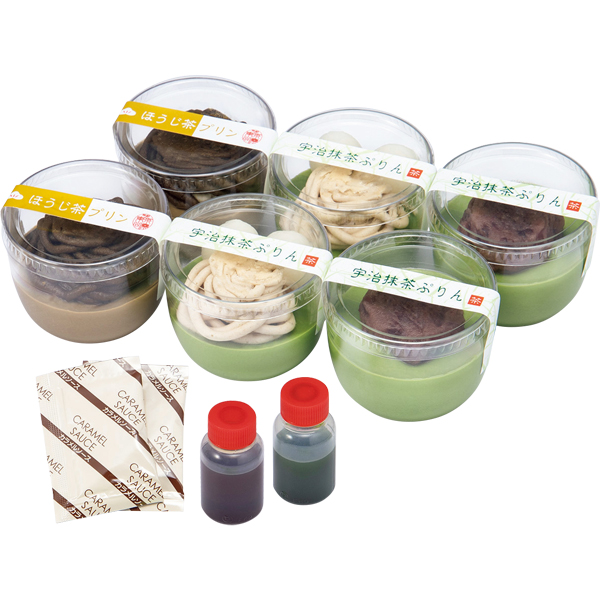 ☆【早得】京都・東山茶寮 宇治茶プリン3つの風味 【082031】 商品画像(2)