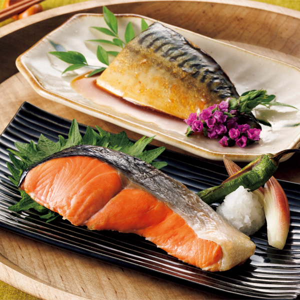 ☆【早得】北海道 小樽フーズ 湯煎で簡単 焼魚・煮魚詰合せ 【086046】 商品サムネイル