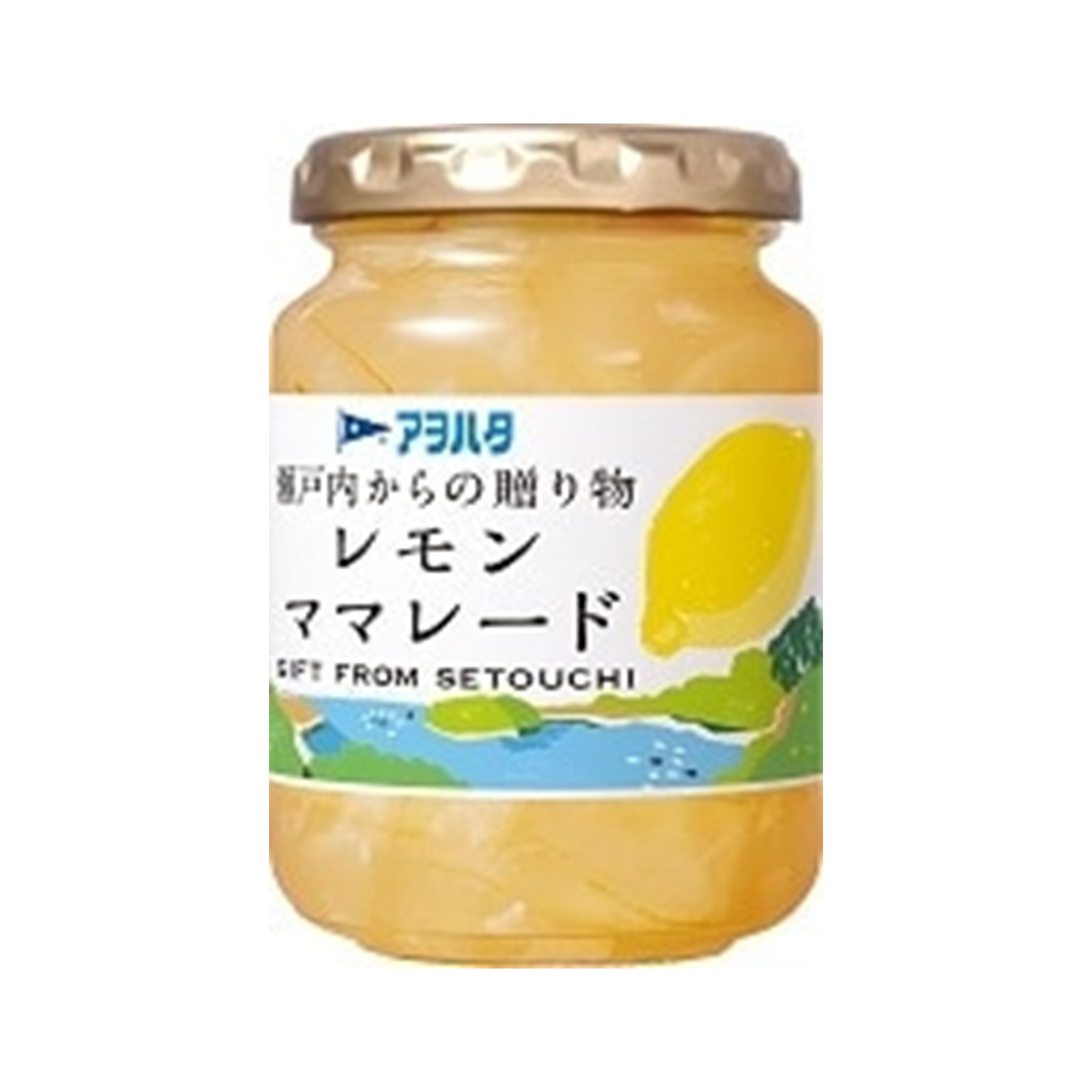 アヲハタ瀬戸内からの贈り物レモンママレード 195g (×12)|mvm-002-4562452231761-12 商品サムネイル