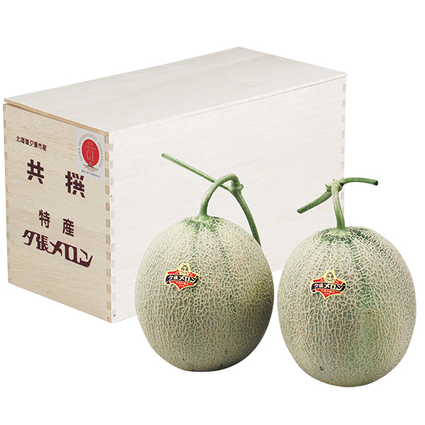 ◇[北海道夕張市産（JA夕張市）]夕張メロン 特秀品L2個木箱【148063】 商品サムネイル