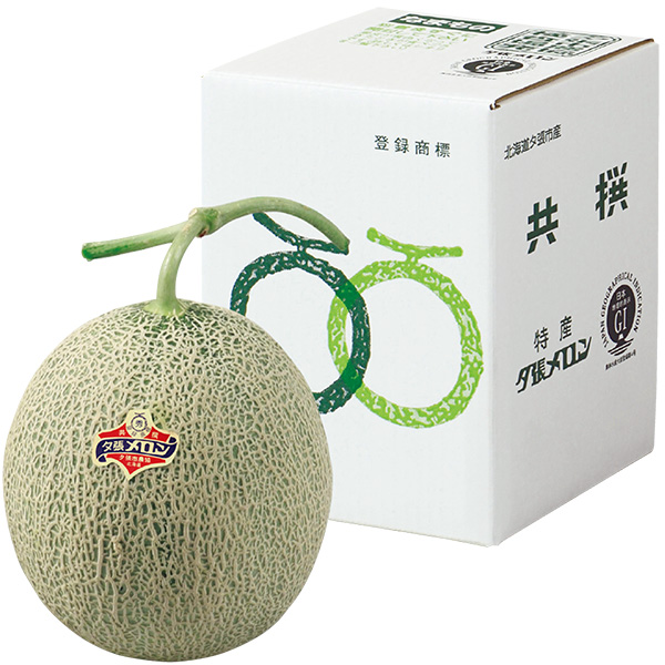 ◇[北海道夕張市産（JA夕張市）]夕張メロン 秀品2L1個【148090】 商品サムネイル