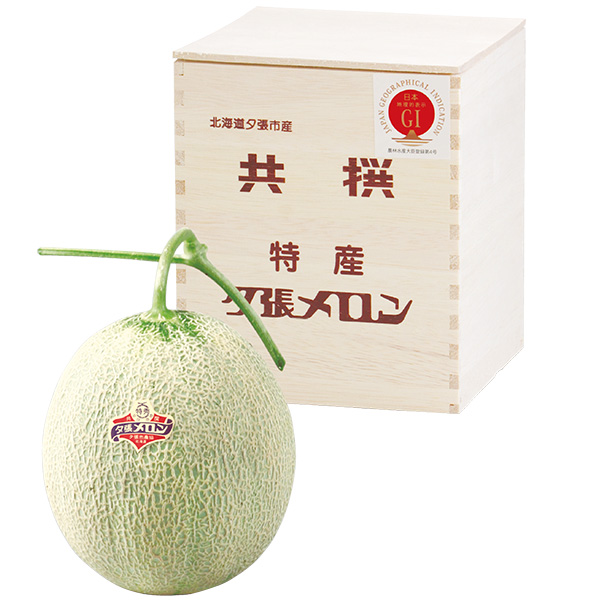 ◇[北海道夕張市産（JA夕張市）]夕張メロン 特秀品2L1個木箱【148045】 商品サムネイル