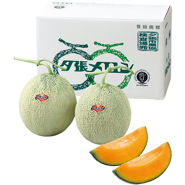 ◇[北海道夕張市産（JA夕張市）]夕張メロン 秀品2L2個【148106】 商品サムネイル