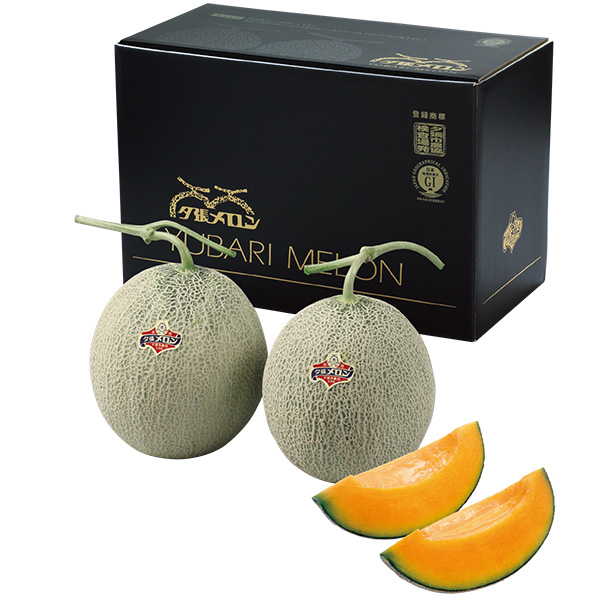 ◇[北海道夕張市産（JA夕張市）]夕張メロン 秀品2L2個黒箱【148036】 商品サムネイル