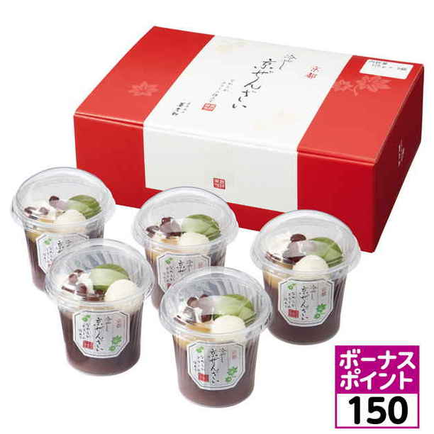 【150ボーナスポイント】【父の日】京都 養老軒 冷やし京ぜんざい【483665】 商品サムネイル