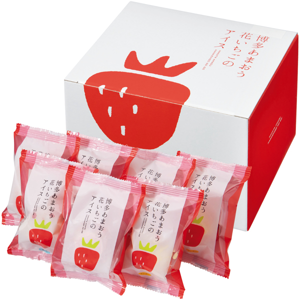 【父の日】 博多あまおう 花いちごのアイス【483708】 商品サムネイル
