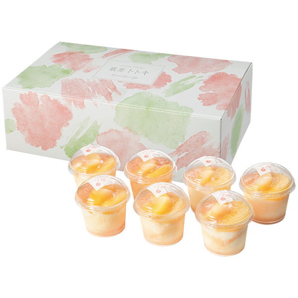 ☆[銀座トトキ監修]山形県産白桃のアイス【064071】 商品サムネイル