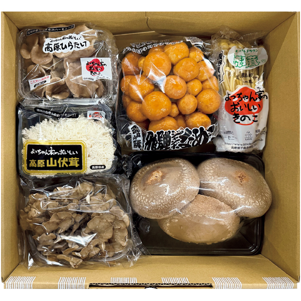 三ツ星しいたけとこだわりのきのこセット 【165325】【冬☆】 商品サムネイル