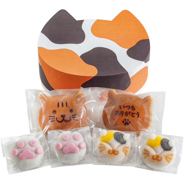 【母の日】京都 養老軒 三毛猫おやつ帖【480136】 商品サムネイル