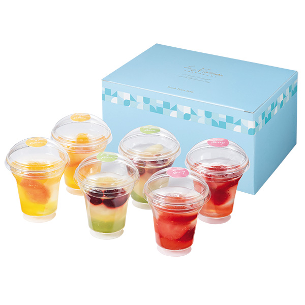 [ラ・メゾン白金]生フルーツゼリー【003159】 商品サムネイル