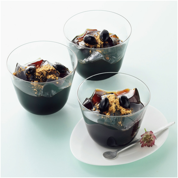 【父の日】京都 萬屋琳窕 黒豆入り黒蜜わらび餅【482091】 商品画像(1)