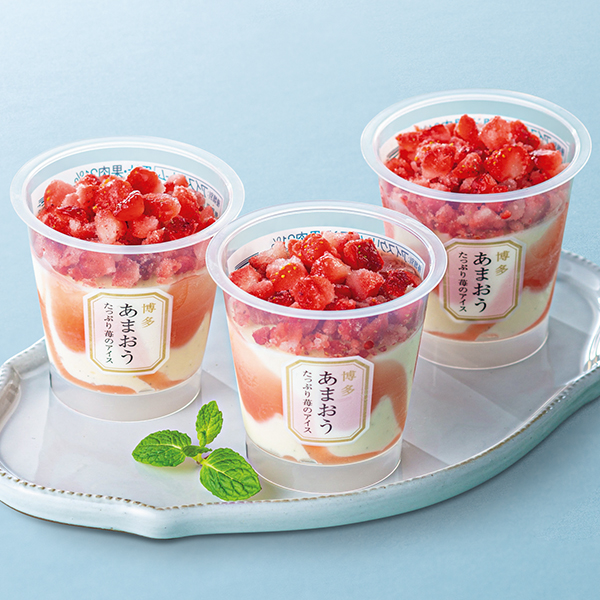 ☆ 博多あまおう たっぷり苺のアイス 【055055】 商品サムネイル