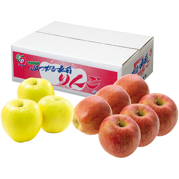 青森県産（JAつがる弘前） 太陽ふじりんご、ぐんま名月 【162197】【冬☆】 商品サムネイル