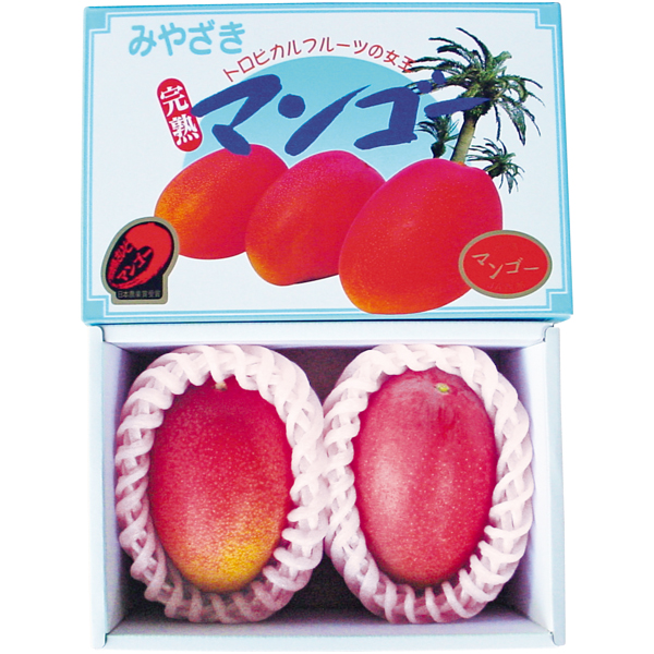 宮崎県産（JA西都）　宮崎マンゴー 化粧箱【021085】【夏ギフト】 商品サムネイル