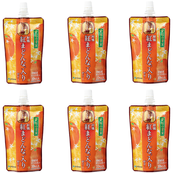 【母の日】愛媛県産・青森県産 紅まどんな入りゼリー・サンふじ【484080】 商品画像(3)