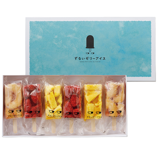 [サカイダフルーツ]ずるいゼリーアイス 6本セット【002132】 商品サムネイル