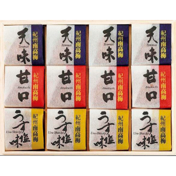 ☆【早得】紀州南高梅(和歌山ノーキョー食品) 紀州南高梅 三景12粒 【105156】 商品画像(1)