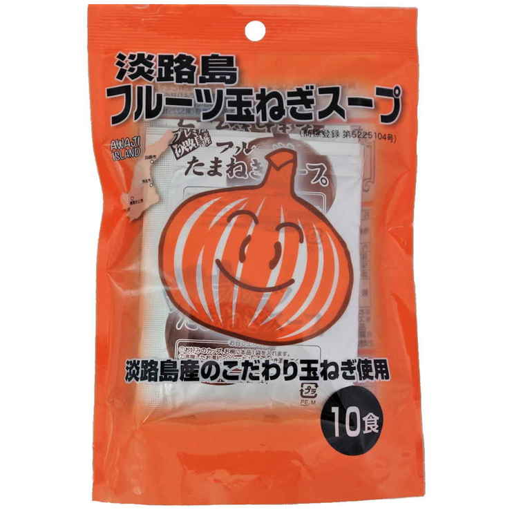 善太　淡路島フルーツ玉ねぎスープ　６２ｇ (×10)|mvm-5-4573365110425-10 商品サムネイル