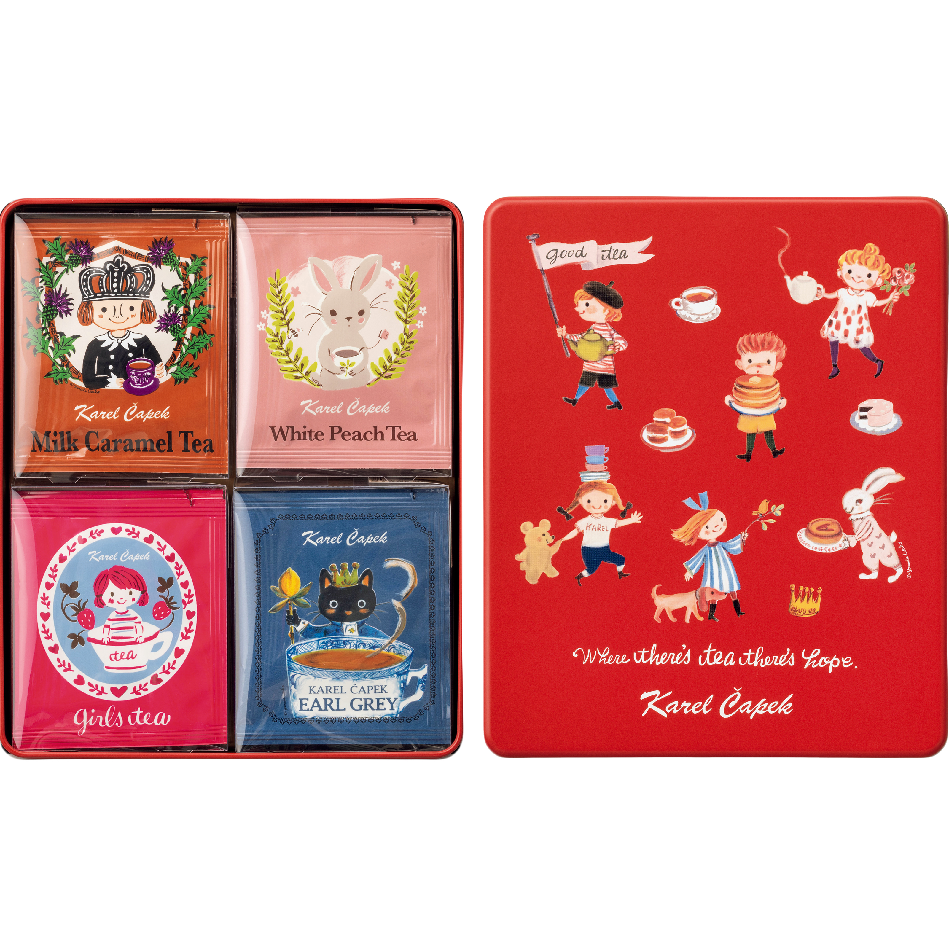 カレルチャペック紅茶店 tea lover缶 【001568】 商品画像(1)