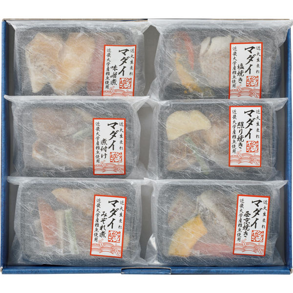 アーマリン近大 近大生まれマダイ惣菜詰合せ6食 【002822】 商品画像(2)