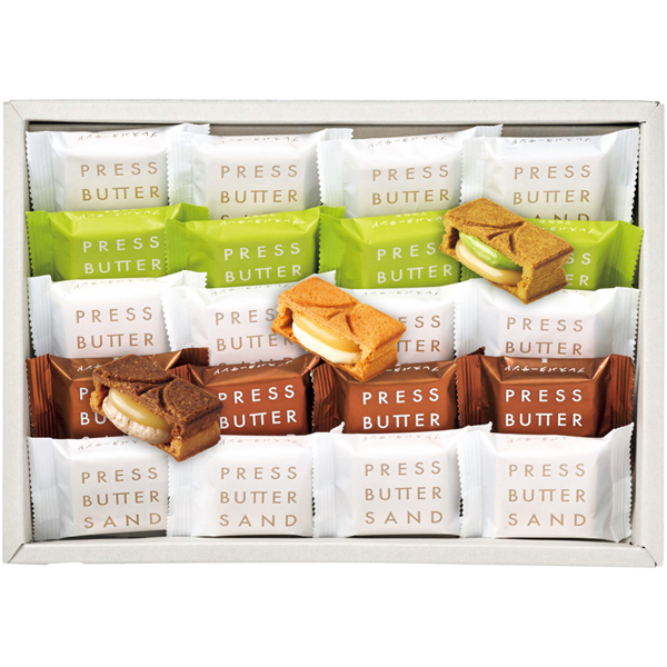 プレスバターサンド バターサンド3種詰合せ〈栗・宇治抹茶〉M【冬】【049027】 商品サムネイル