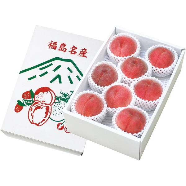福島県産　伊達の「あかつき桃」【013095】【夏ギフト】 商品サムネイル