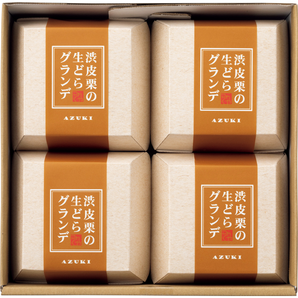 ふくや 渋皮栗の生どらグランデ 【002266】 商品画像(1)