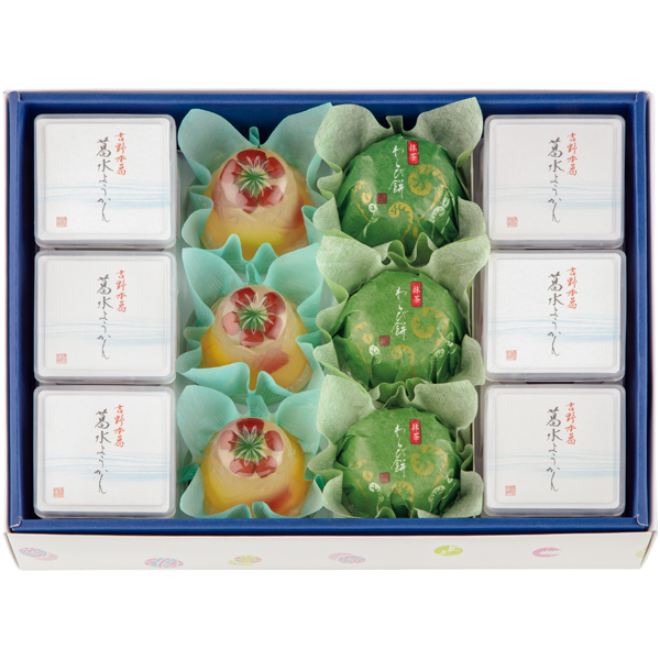 菓匠清閑院　吉野本葛 葛水ようかん詰合せ【045085】【夏ギフト】 商品サムネイル