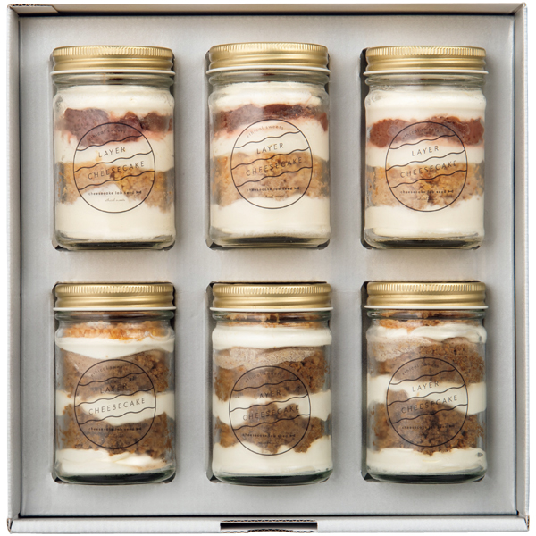チーズケーキラボseed プレミアム冬のレイヤーチーズケーキ6個セット【冬】【088017】 商品画像(2)
