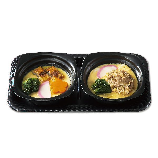 [ダイエットクックサプライ]うなぎ茶碗蒸し＆肉うどん茶碗蒸し【02729】【土用の丑】 商品サムネイル