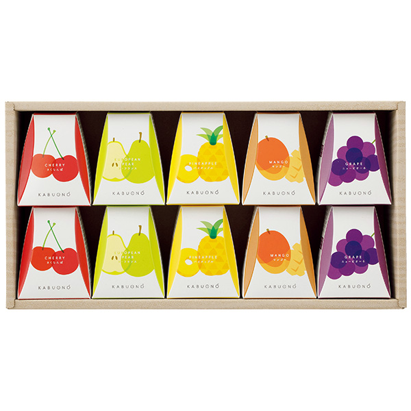 ☆[FRUITS-J]KABUONO 果肉入りゼリー【064114】 商品サムネイル