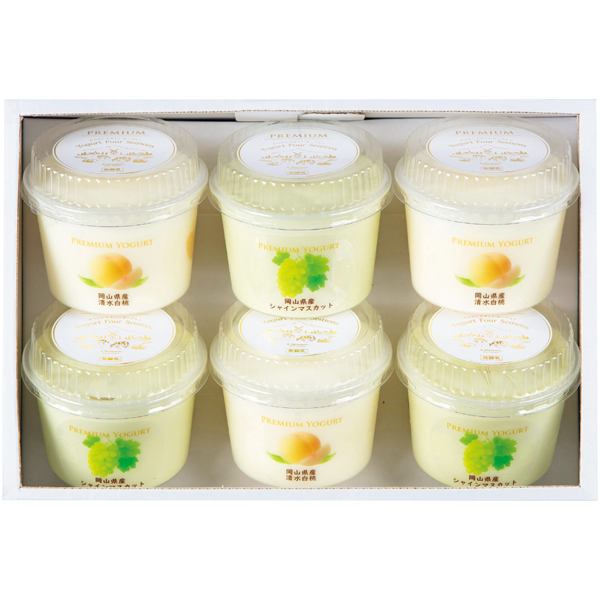 ヨーグルトフォーシーズンズ　プレミアムヨーグルトセット6個入【061010】【夏ギフト】 商品サムネイル