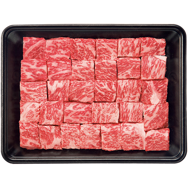 ☆[焼肉名匠 山牛]山形牛ロースひとくちカットステーキ用【033035】 商品サムネイル