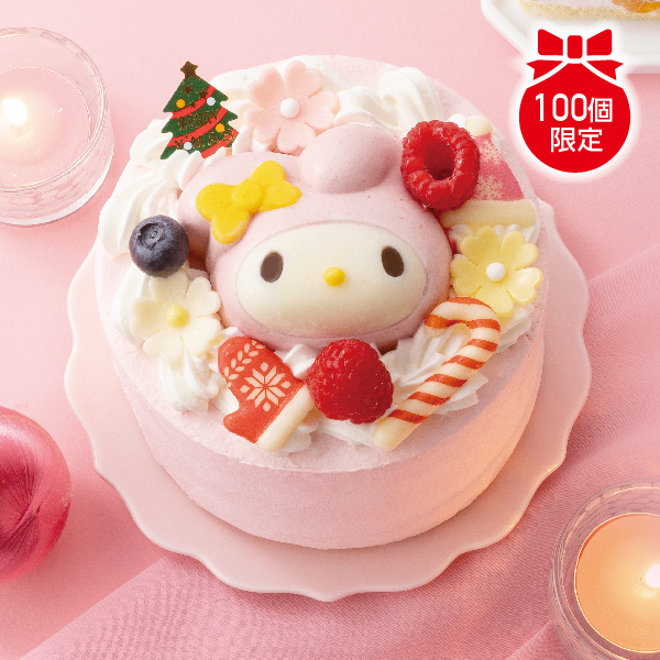 マイメロディのクリスマスケーキ【M0036】【クリスマス】 商品サムネイル